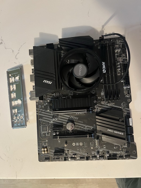 MSI B550-A Pro Ryzen 5 5600G + Cpu Cooler