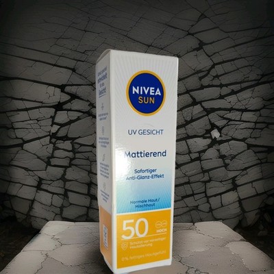 NIVEA SUN UV Gesicht mattierend sofortiger anti-Glanz Effekt LSF50 50ml