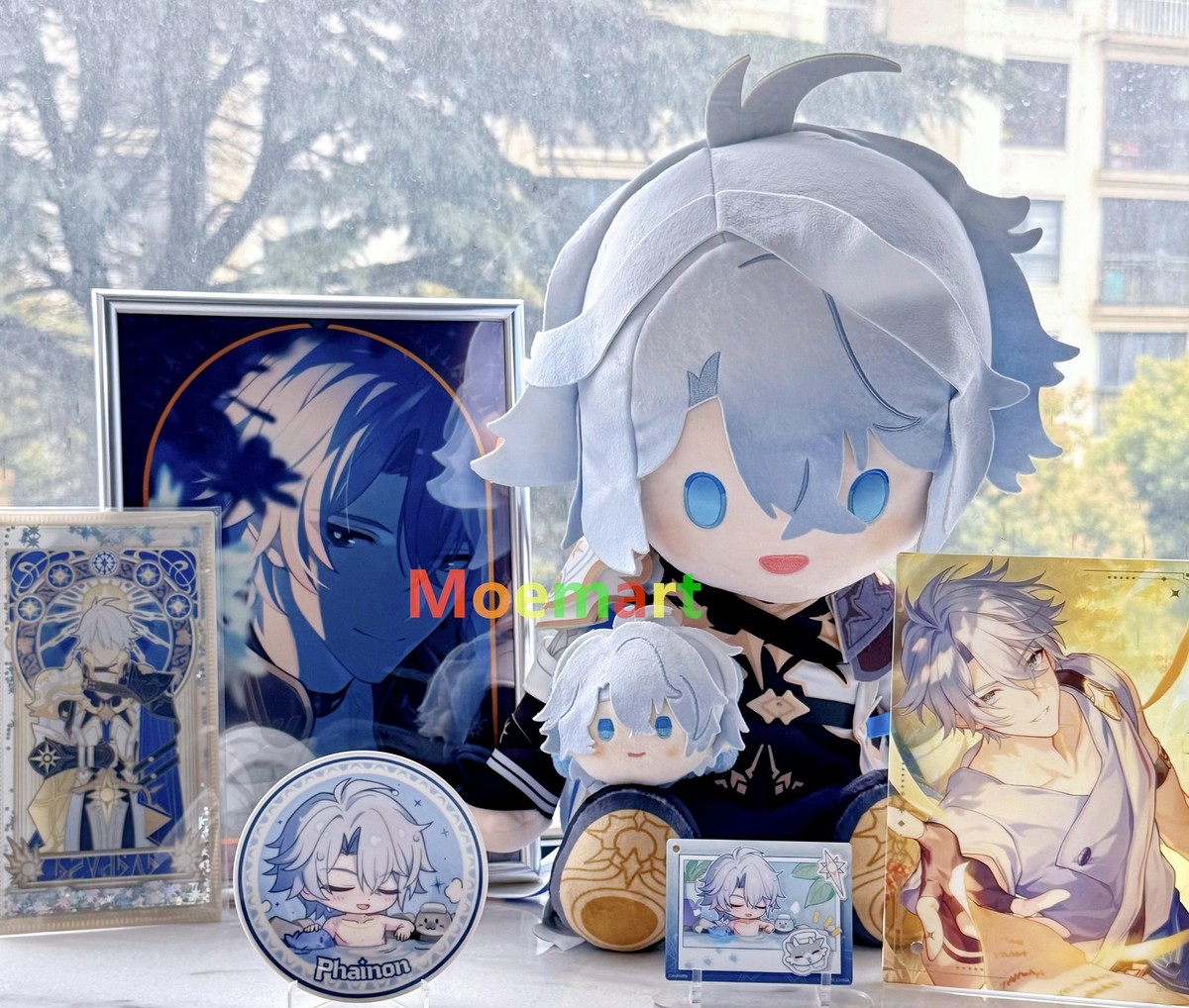 miHoYo Honkai: Star Rail Phainon Plush Doll Stand Keychain Ceramic