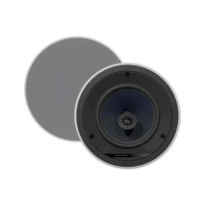 Bowers & Wilkins - CCM 683 8" 2-Way In-Ceiling Speaker (Single) - Black