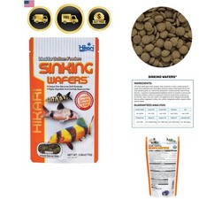 Fish Food Wafers for Catfish Bottom Feeders Sinking Disc 3.88 oz