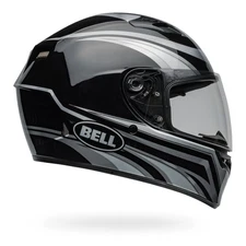 Bell Qualifier Motorcycle Full Face Helmet Conduit Gloss Silver/Black Large