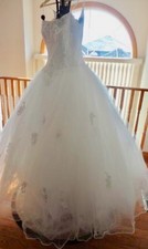 Wedding dress size 12 preowned