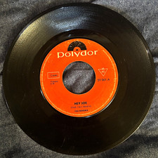 Polydor Jimi Hendrix &ldquo;Hey Joe&rdquo; / &ldquo;Stone Free&rdquo; 7" 45 RPM Vinyl 59 061