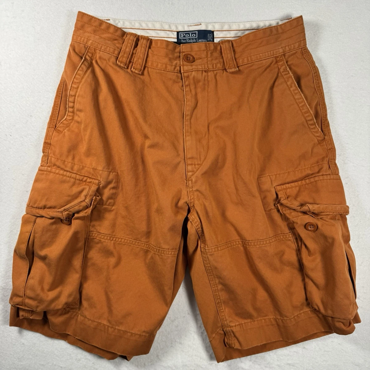 Preços baixos em Bermuda cargo Polo Ralph Lauren masculina vintage