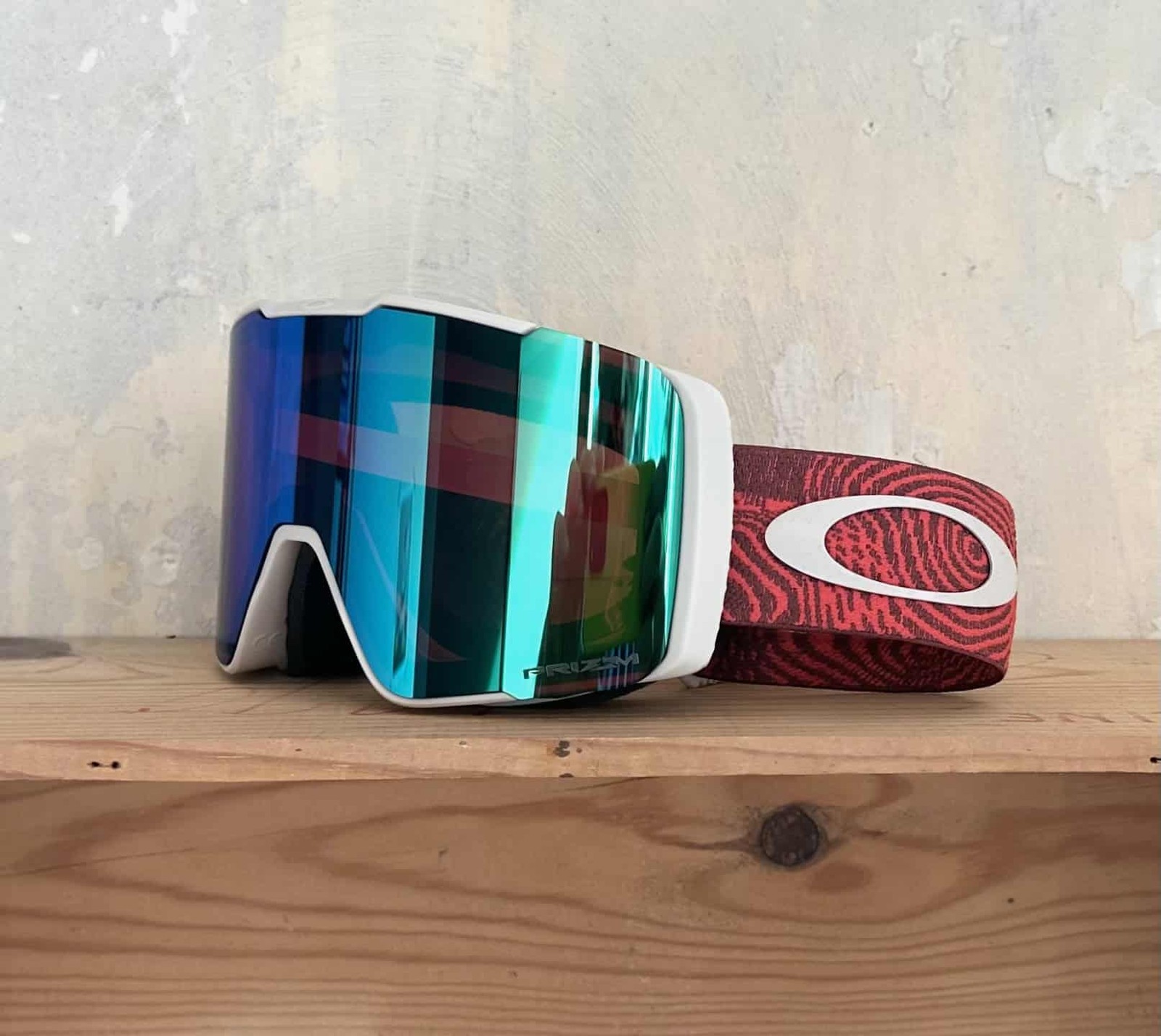 Gafas de snowboard Oakley Line Miner Pro M Prizm Argon Iridium (rojo)
