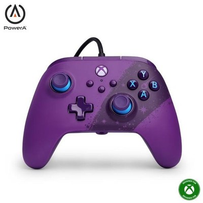 PowerA Advantage Wired Controller for Xbox Series X|S- Purple -No Cable