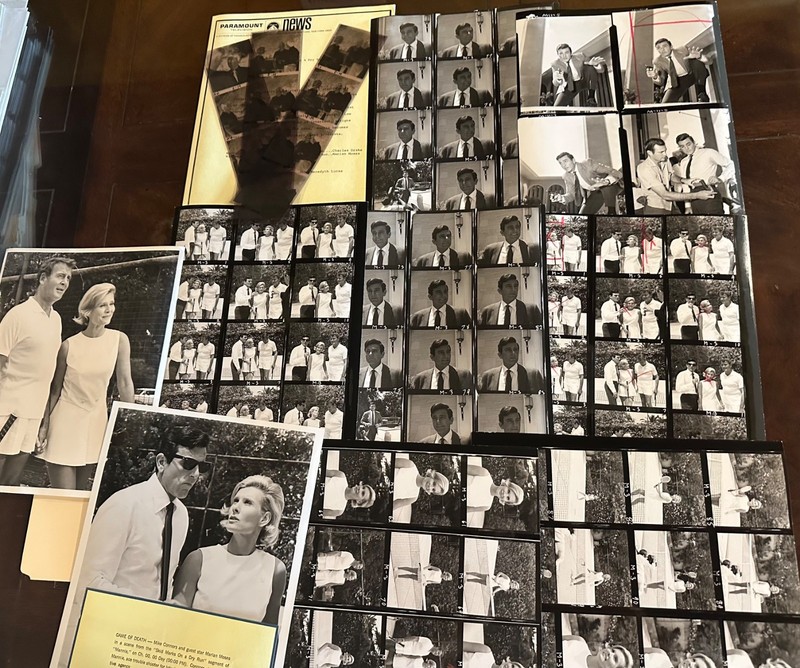 MANNIX  PRESS KIT PHOTOS MIKE CONNORS GAIL FISHER #1