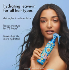 Amika Hydro Rush Intense Moisture Leave-In Conditioner 2 oz Pack of 2