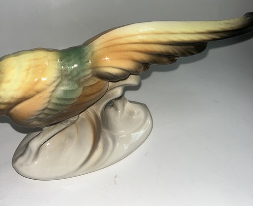 Vintage Royal Copley Ceramic Hand Painted Ring Neck Pheasant + 1/2- K4534 - Picture 4 of 7