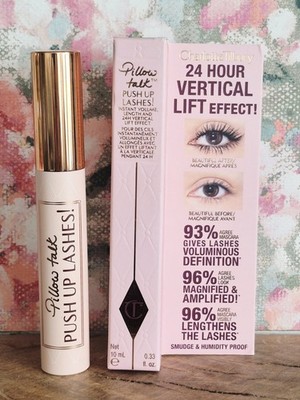 Charlotte Tilbury PILLOW TALK PUSH UP LASHES MASCARA Super Black 10 ML FULL SIZE