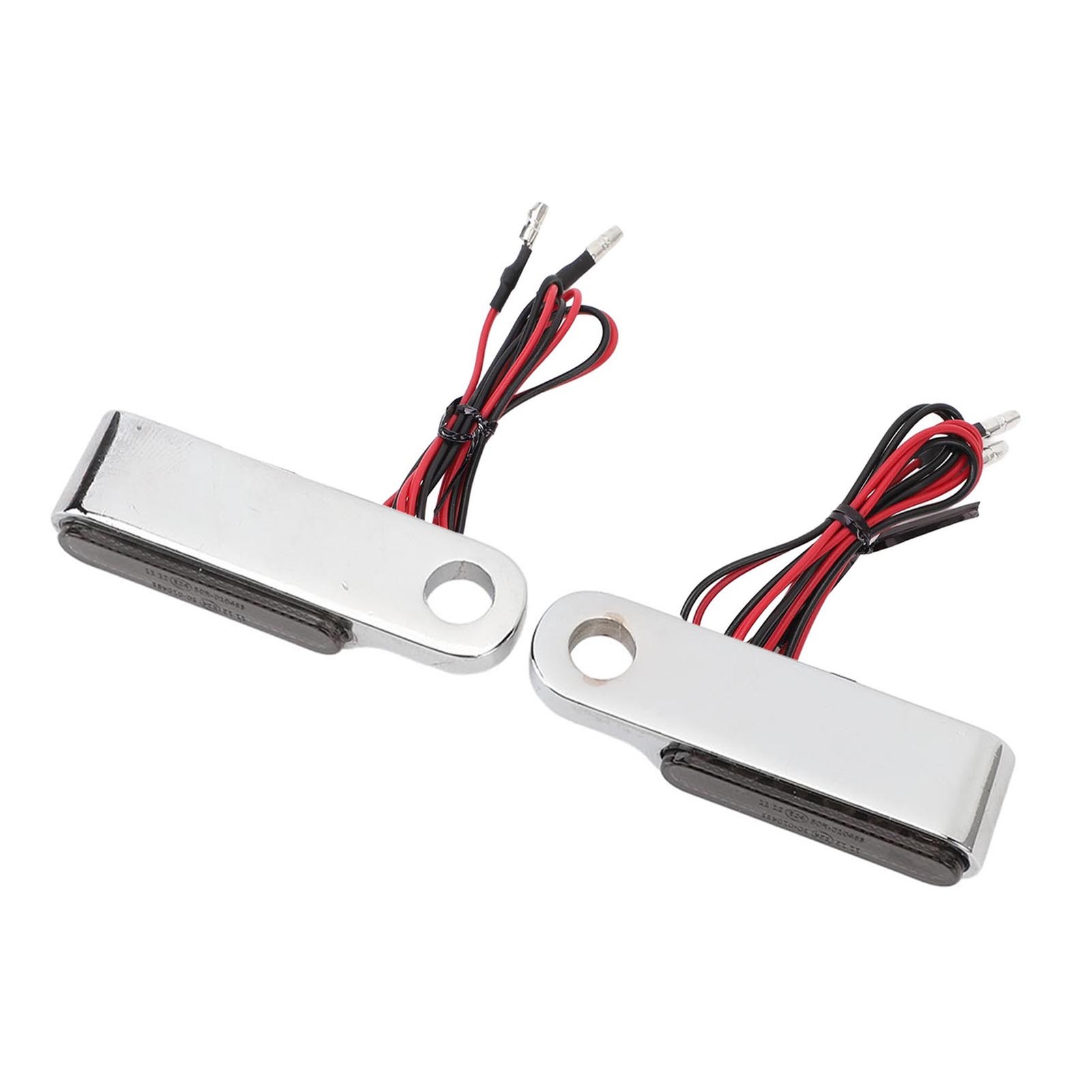 Mini Motorcycle Turn Signals Stylish Retro LED Indicator Lights For Off Road Veh