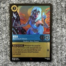 Disney Lorcana Wilds Unknown Kida Discovering the Unknown 157/204 Rare Foil