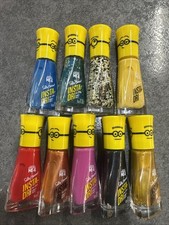 9 Pack: Sally Hansen Insta-Dri x Despicable Me 4 Nail Polish Colors Pink Green