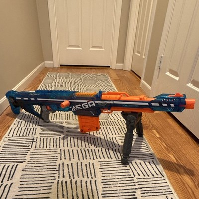 Nerf Mega Sonic Ice Centurion Blaster With 6 Blue Mega Darts