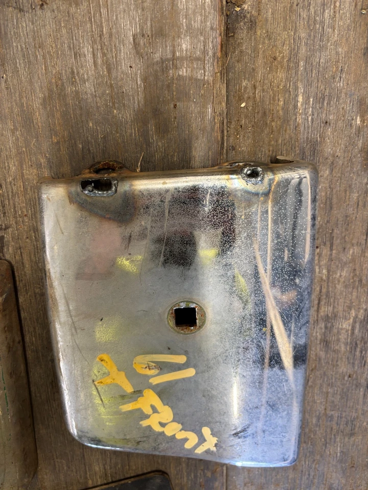 Ford Thunderbird 1961 1962 61 62 63 parachoques delantero extensión par conjunto proyecto áspero Foto 4 de 4