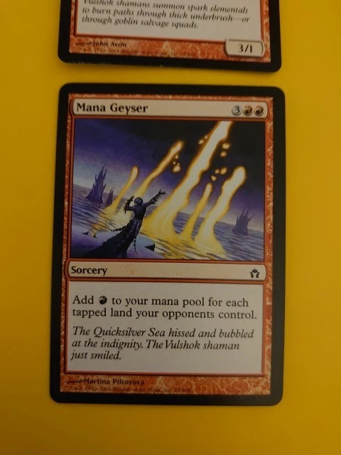 Mana Geyser & Spark Elemental Fifth Dawn. MTG 2 Card. sorcery & elemental - Image 2 of 4