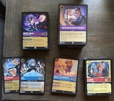 231 Disney Lorcana TCG Cold Foil Lot- C/UC/Rare/Super Rare/Legendary Lot