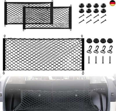 DOCAS Auto Kofferraum Gepäcknetz, einstellbar Gepäcknetz 90-122cm,1 Gepäcknetze 