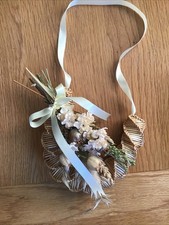 LARGE CORN DOLLY WEDDING HORSESHOE. TRADIONAL MATRIMONY. Flowers MARRIAGE.