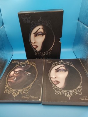 Disney The Beast Within + Fairest Of All A Tale Of A Wicked Queen 2 Book Box Set