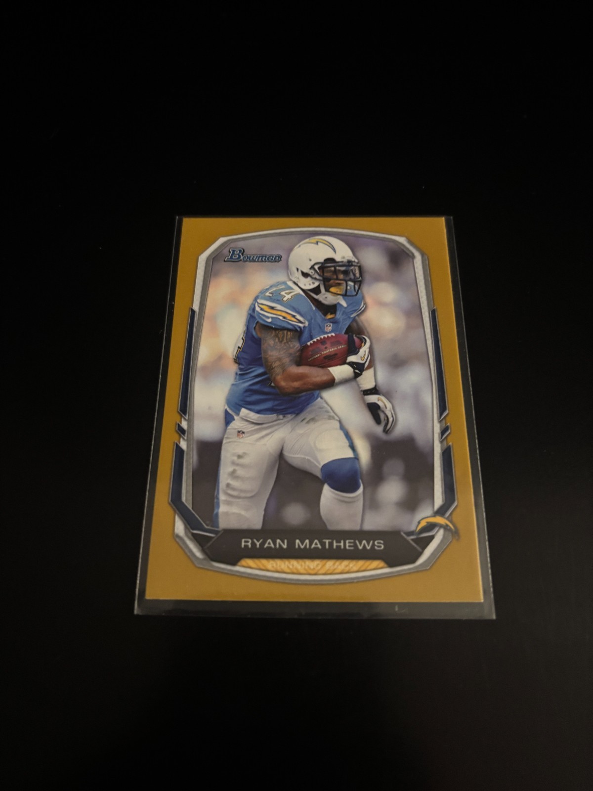 Ryan Mathews 2013 Bowman Gold /75 Chargers 62