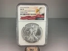 2016 AMERICAN SILVER EAGLE NGC MS70 30TH ANNIVERSARY Eagle Label