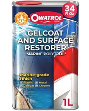 Marine Polytrol, Boat Gelcoat Restorer, Oil, Marine Surfaces, 34 Oz Protective