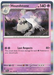 Houndstone 106/198 Scarlet & Violet Base Set