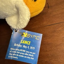 Limited Edition NSYNC Lance Rare Bear with tags