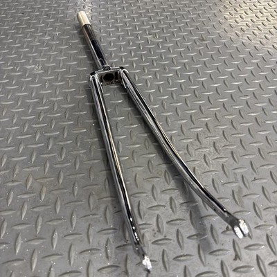 TANGE ROAD FORK 1'' THREADED 9 1/4  STEERER BICYCLE Chrome 27 X 1 1/4 / 700c