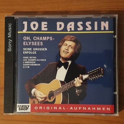 JOE DASSIN oh champs-elysees VG+/EX (CD Album, Chansons, Columbia)