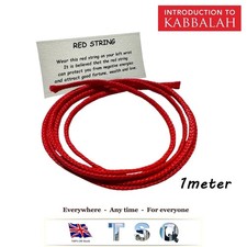 KABBALAH Red String Bracelet Evil Eye Shield of Protection Good Luck cord 2mm