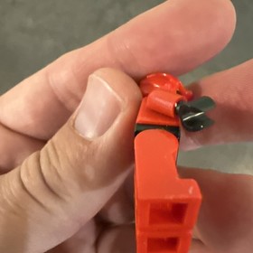 Lego T-16 Skyhopper Pilot 4477 Red Helmet Star Wars Minifigure