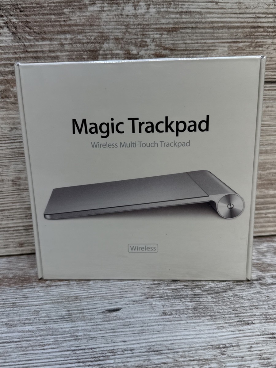 Apple Magic Trackpad A1339 Silver Wireless Bluetooth Multi-Touch
