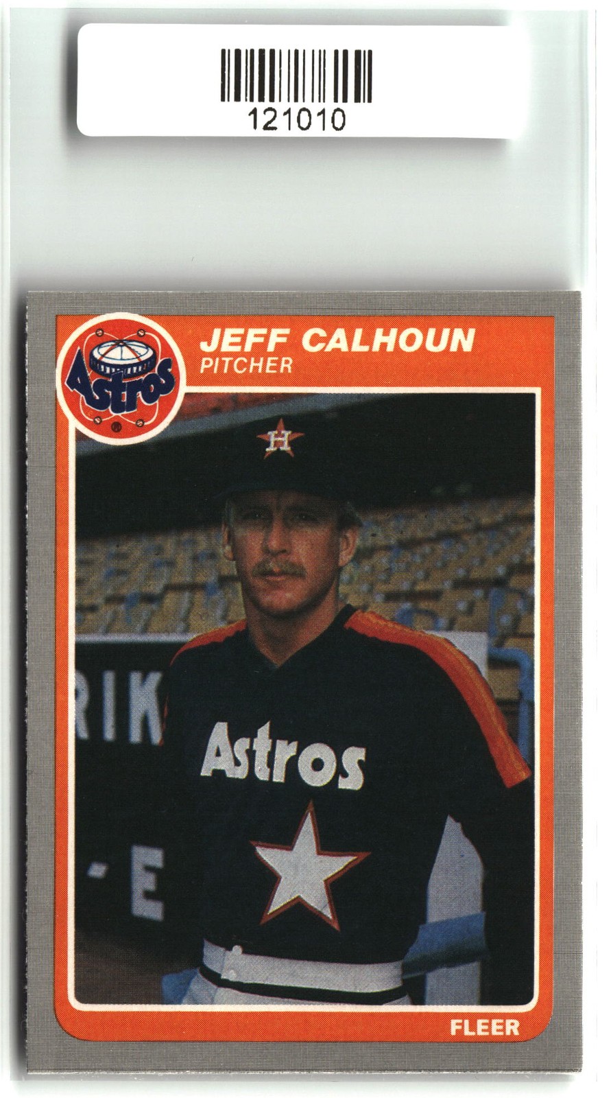 Jeff Calhoun 1985 Fleer Update #U-18