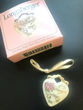 NEW NOS 1999 LONGABERGER HORIZON OF HOPE TIE ON