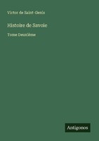 Histoire De Savoie Victor De Saint-Genis