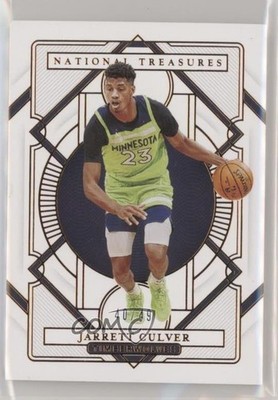 2020-21 Panini National Treasures Bronze 40/49 Jarrett Culver #95 s3g