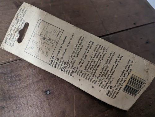 Vintage LOT Universal Hardware Kit Door Locking Handle Spring Closer Adjuster US - Picture 8 of 13