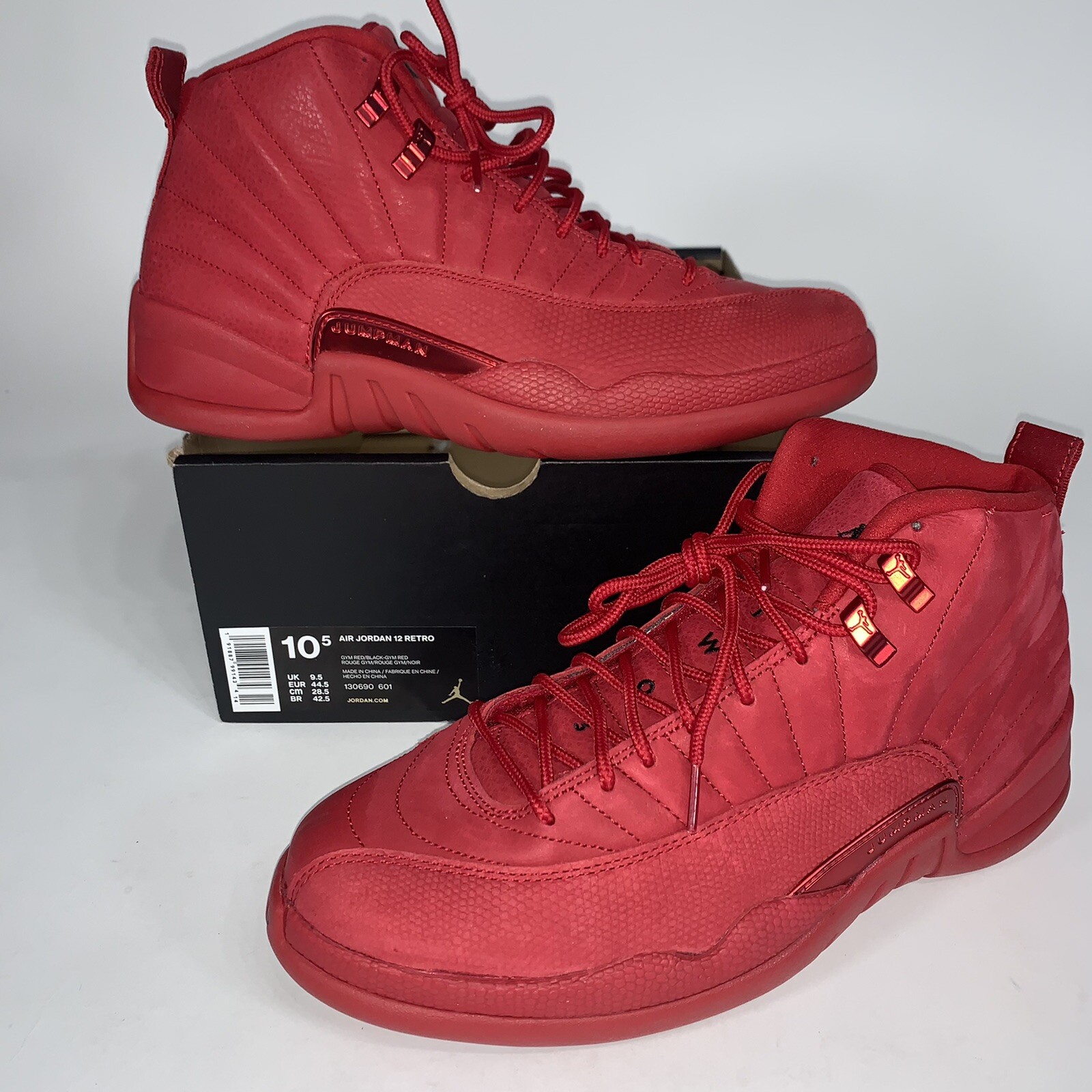 aj 12 retro gym red 2018