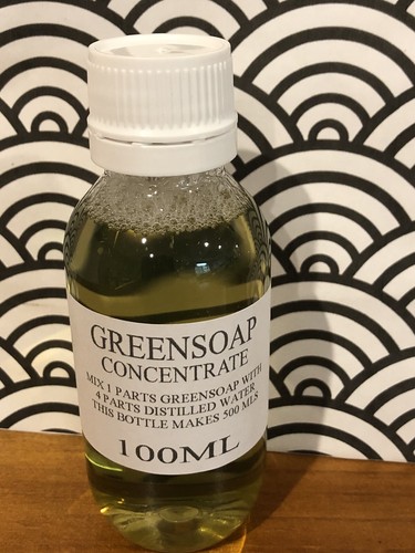 Tattoo Green Soap Concentrate 100ml for Ink Stencils Makes 500mls Greensoap - Picture 2 of 4