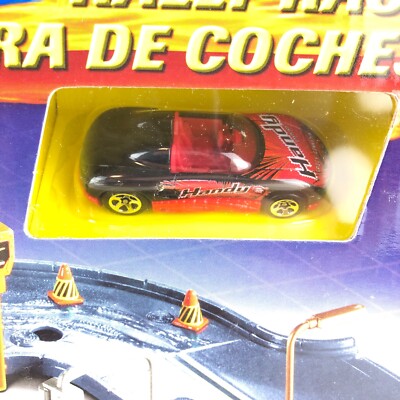 Hot Wheels RALLY RACE Playset Handy MX48 Turbo 2003 SEALED 65739