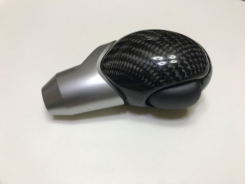OEM GENUINE AT AUTO GEAR SHIFT LEVER KNOB CARBON FIBER COATING FOR NISSAN 370Z - Picture 3 of 7