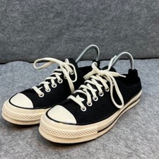Converse Chuck 70 Mule Low Top Sneakers Canvas Shoes Casual Black Womens Size 9