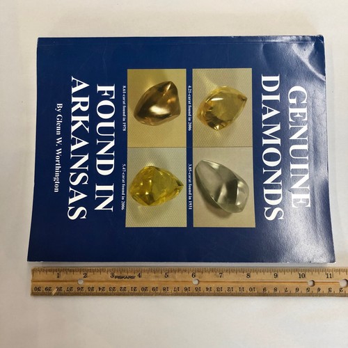 New Book Genuine Diamonds Found In Arkansas Crater of Diamonds State Park - Picture 9 of 10