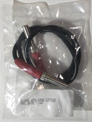 Kings Electronics KPA-9292-170362 Interconnect Cable (Red) - Brand New Sealed