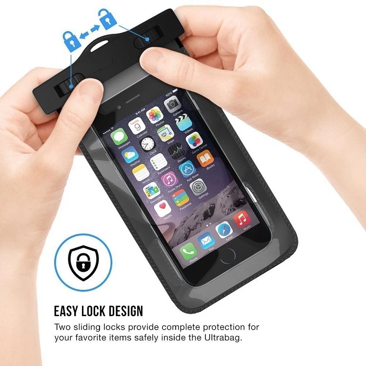 Bolsa à prova d'água para 6"7" iPhone Samsung Galaxy LG Xiaomi OnePlus Motorola - Imagem 2 de 4