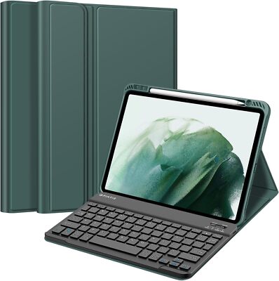 Keyboard Case for iPad Pro 11-inch M4 (2024) A2836 Soft TPU Back