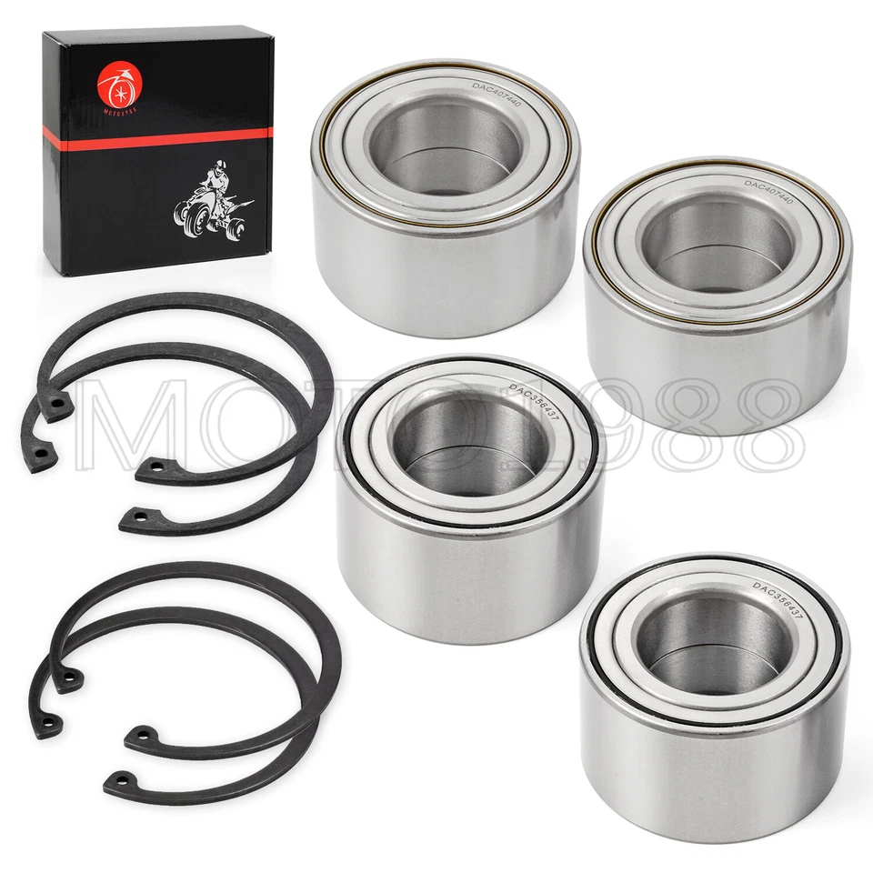 Front Rear Wheel Bearings For Polaris Sportsman 400 450 500 570 600 700 800 ACE - Image 3 of 4